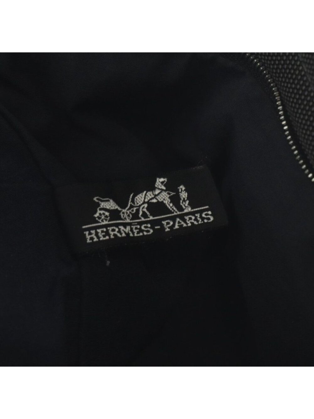 ★SOLD★ Hermes Her Line Cabas Tote Canvas Gray - Picture 3 of 9